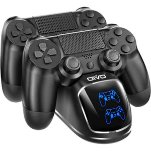 Buy now PS4 Controller Charger Dock Station, OIVO 1.8Hrs PS4 Controller Charging Dock, Charging Station Replacement for PlayStation 4 Dualshock 4 Charger at indiglob india
