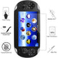 AKWOX Screen Protector Compatible with PS Vita 1000 (Pack of 2), Premium HD Clear 9H Tempered Glass Screen Protective Film High Clarity Touch Accuracy