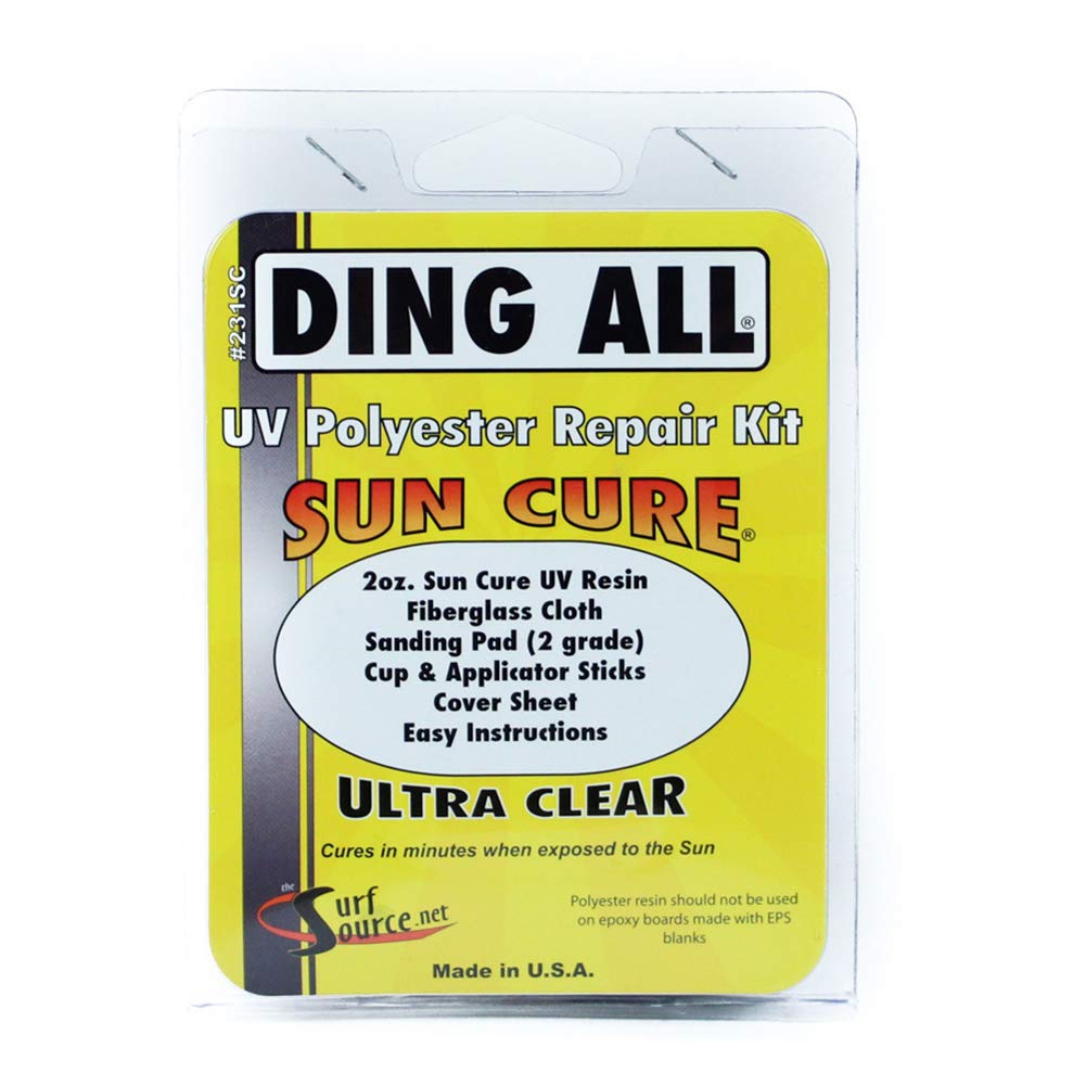 Buy now Ding All Sun Cure Surfboard Repair Kit at indiglob india