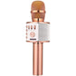 BONAOK Wireless Bluetooth Karaoke Microphone,3-in-1 Portable Handheld Karaoke Mic Speaker Machine Home Party Birthday for All Smartphones PC(Q37 Rose Gold)