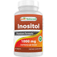 Best Naturals Inositol 1000mg 120 Tablets - Also Called Vitamin B8