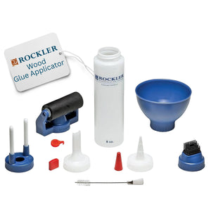 Buy now Rockler Wood Glue Applicator Set ƒ?? Wood Working Glue Bottle (8oz) w/Glue Spout & Red Cap, Glue Line Centering Attachment, Silicone Glue Brush, & More ƒ?? Easy to Clean Bottle with Brush Applicator at indiglob india