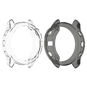 Buy now RuenTech Case Cover Compatible with Garmin Fenix 6X/6X Pro/Fenix 6X Sapphire Case Protector TPU Protective Case Frame for Fenix 6X Smart Watch (Black&Transparent) at indiglob india