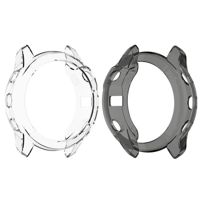 Buy now RuenTech Case Cover Compatible with Garmin Fenix 6X/6X Pro/Fenix 6X Sapphire Case Protector TPU Protective Case Frame for Fenix 6X Smart Watch (Black&Transparent) at indiglob india