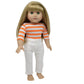 Buy now Doll T-Shirts Set of 10 - Doll Clothes fits All 18 Inch Dolls (Striped) at indiglob india