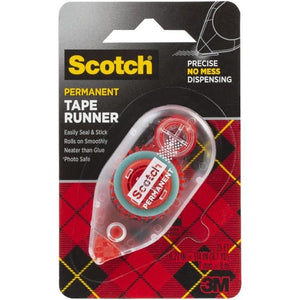 Scotch Double Sided Tape Runner, 0.27 in x 26 ft., Perfect for Holiday Crafts, Gifts, and DIY, 1-Pack