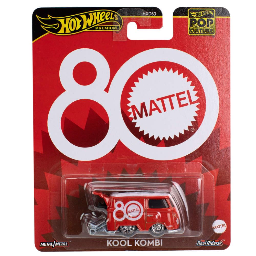 Buy now KOOL Kombi VW Volkswagen MATTEL 80 - Die Cast 1:64 Scale - Length 7 cm - JBL68 - Pop Culture Series at indiglob india