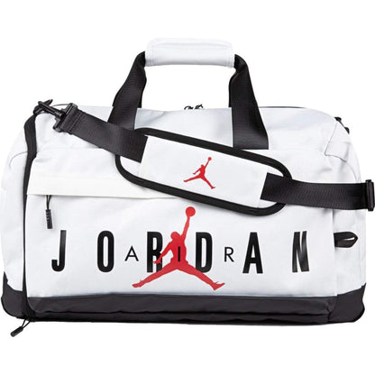 Buy now Nike Air Jordan Velocity Duffle Bag (One Size, White) at indiglob india