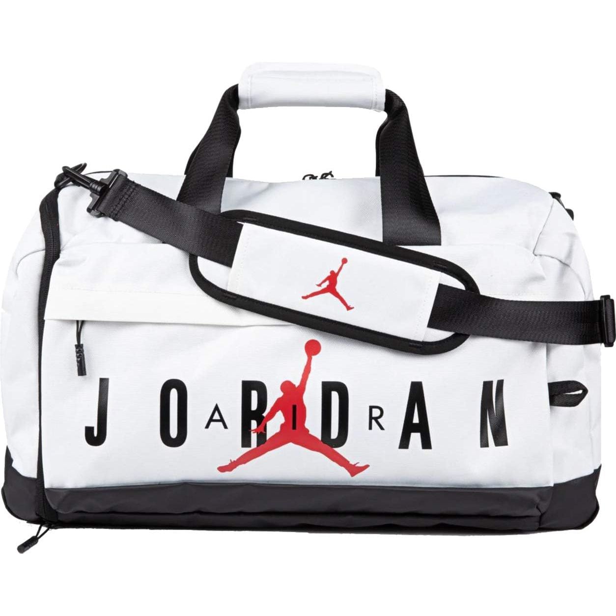 Buy now Nike Air Jordan Velocity Duffle Bag (One Size, White) Default at indiglob india