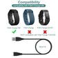 Buy now Kissmart Charger for Fitbit Charge HR, Replacement Charging Cable Cord for Fitbit Charge HR (30cm/1ft) at indiglob india
