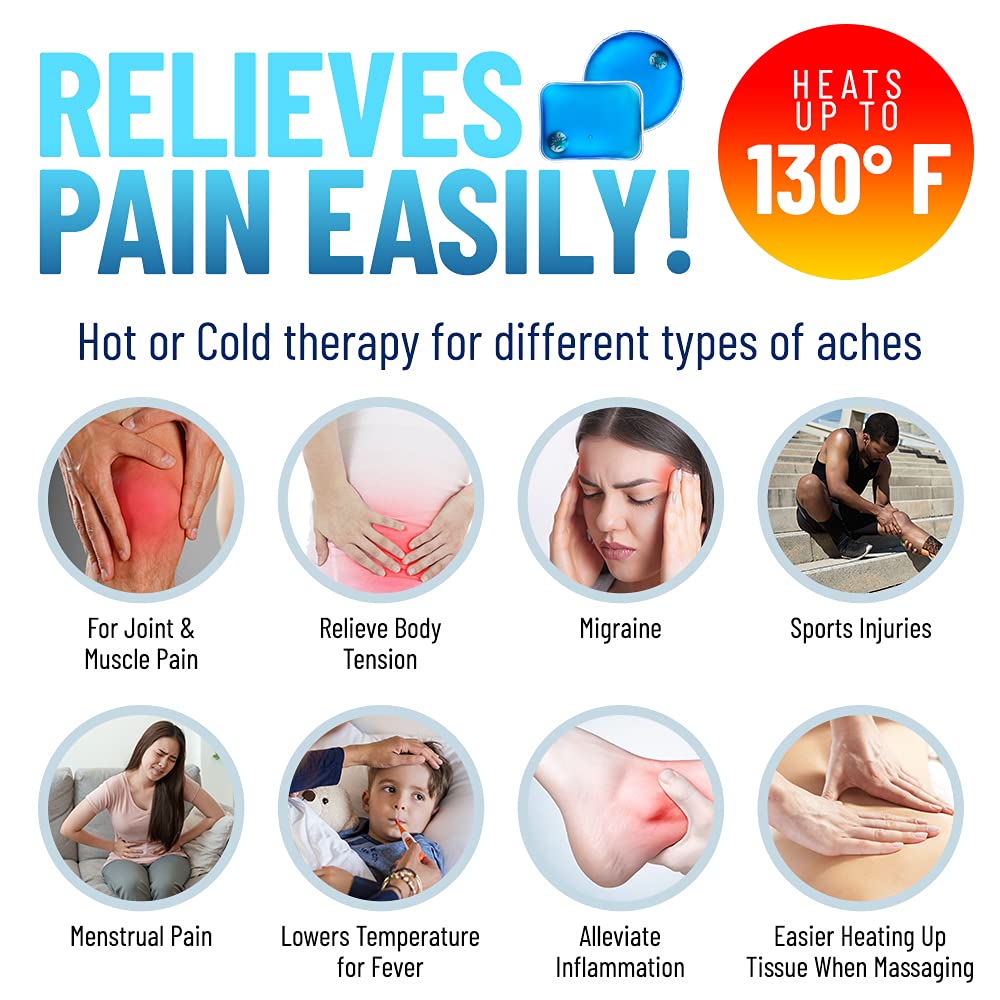 Buy now Reusable Heat Packs, Set of 8 - Gel Hand Warmer with Snap to Heat Metal Disc Technology for One Click Heating - Instant to Go Pocket Hand Warmer with Gift Packaging at indiglob india