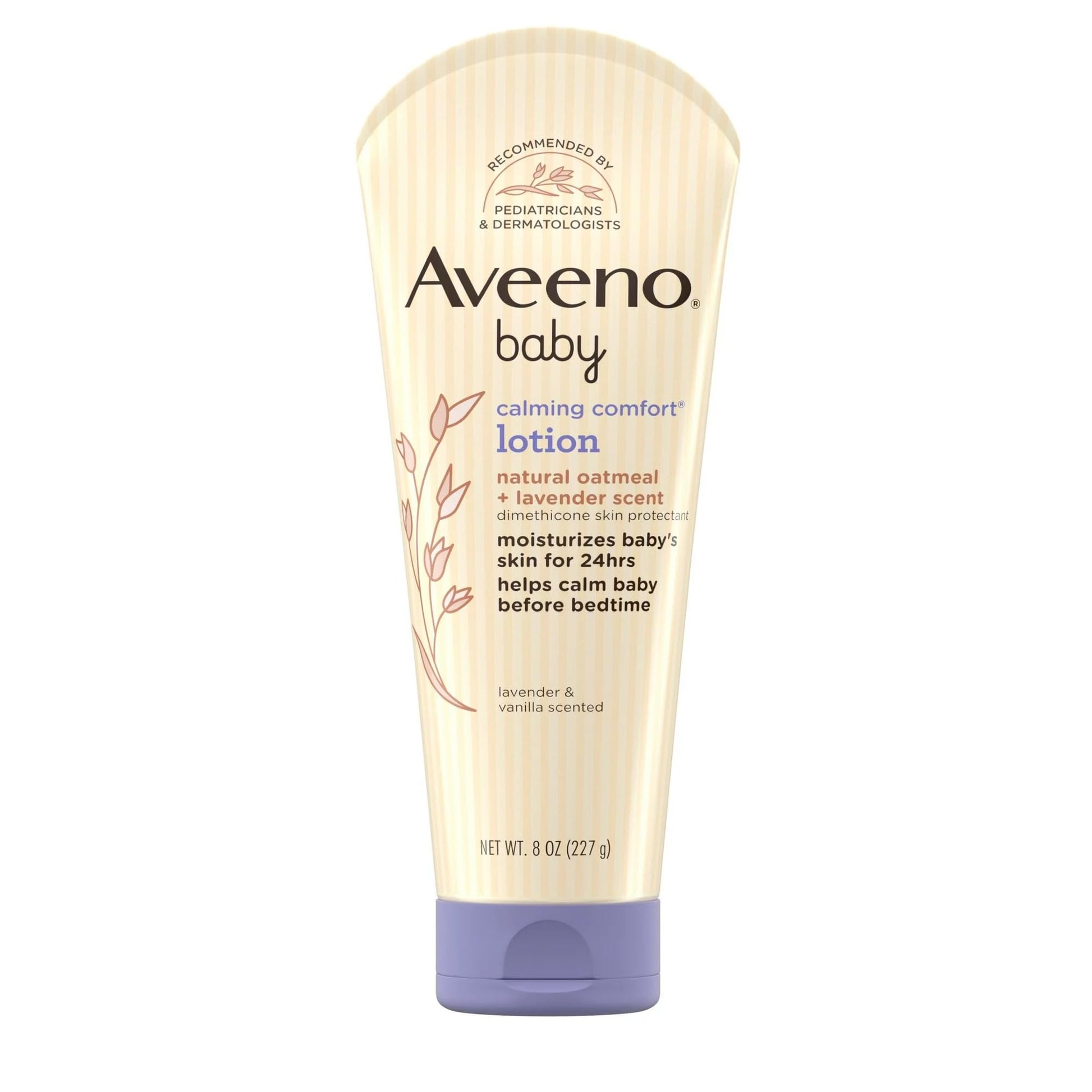 Buy now AVEENO Baby Lavender & Vanilla Calming Comfort Lotion 8 oz ( Pack of 2) at indiglob india