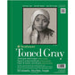 Strathmore 400 Series Sketch Pad, Toned Gray, 5.5x8.5 inch, 50 Sheets - Artist Sketchbook for Drawing, Illustration, Art Class Students