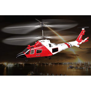 POCO DIVO Coast Guard Rescue Helicopter RC Flight Infrared 3CH Gyro Marine Aircraft Model S111G