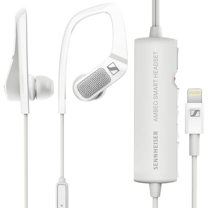 Sennheiser AMBEO Smart Headset (iOS) – Active Noise Cancellation, Transparent Hearing and 3D Sound Recording