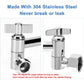Buy now NearMoon Adjustable Shower Arm Universal Connection, Extension Arm, Adjust Angle to Upgrade Shower Experience, Easy to Install, Anti-leak (11 Inch, Chrome Finish) at indiglob india