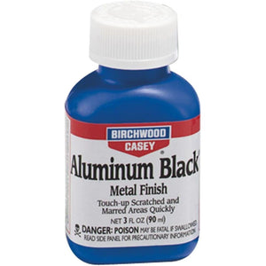 Birchwood Casey Fast-Drying Fast-Acting Aluminum Black Metal Finish for Restoring Scratched and Marred Areas, Gun Cleaning