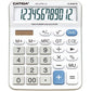 CATIGA 12 Digits Desktop Calculator with Large LCD Display and Sensitive Button, Dual Solar Power and Battery, Standard Function for Office, Home, School, CD-2786