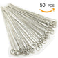 Buy now OESS Reusable Inoculating Loop with 50pcs 10uL Nichrome Needle Tips Inoculation Loop for Bacterial Tissue Culture at indiglob india