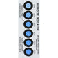 Premium Humidity Indicator Cards 20 Pack(Reusable) - 10-60% 6 Spot(20 Cards)