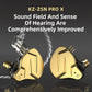 KZ ZSN Pro X in Ear Monitor Earphone 1BA 1DD Hybrid Dynamic Dual Driver IEM Wired Earbuds HiFi Sport Gaming Headphones Compatibility for Phone Computer Tablet