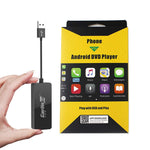 Buy now CarlinKit Wired CarPlay Dongle Android Auto for Car Radio with Android System Version 4.4.2 and Above, Install The AutoKit App in The Car System, Dongle Connect The Car's AutoKit App to get CarPlay at indiglob india
