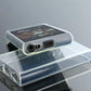 Soft Clear TPU Protective Shell Skin Case Cover for Sony Walkman NW-A300 Series NW-A306 NW-A307 (Clear case and Glass)