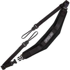 OP/TECH USA Pro Loop Camera Strap (Black) – Professional Camera Neck and Shoulder Strap with Quick Release for DSLR, Mirrorless & Binoculars - Made in USA