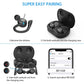APEKX Wireless Earbuds Bluetooth 5.3: IPX7 Waterproof, Stereo Sound, Built-in Mic, Earbuds for Gym & Workouts, True Wireless Earphones (Black) - My Store