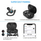 APEKX Wireless Earbuds Bluetooth 5.3: IPX7 Waterproof, Stereo Sound, Built-in Mic, Earbuds for Gym & Workouts, True Wireless Earphones (Black)
