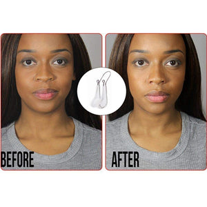 Lenlorry Nose Shaper Clip, Unisex, Hair Trimmer, Nose Lifter, Rhinoplasty Tool, Straightener, Slimming Device, Soft Silicone, Ultra Durable Stainless Steel