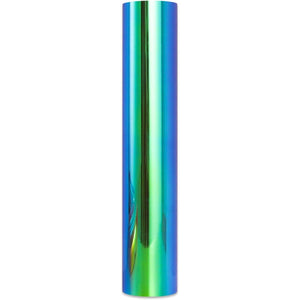 Buy now Holographic Lake Blue Adhesive Vinyl roll Permanent Craft Vinyl for Signs Letters 12" x6ft Compatible with All Cutting Machines at indiglob india