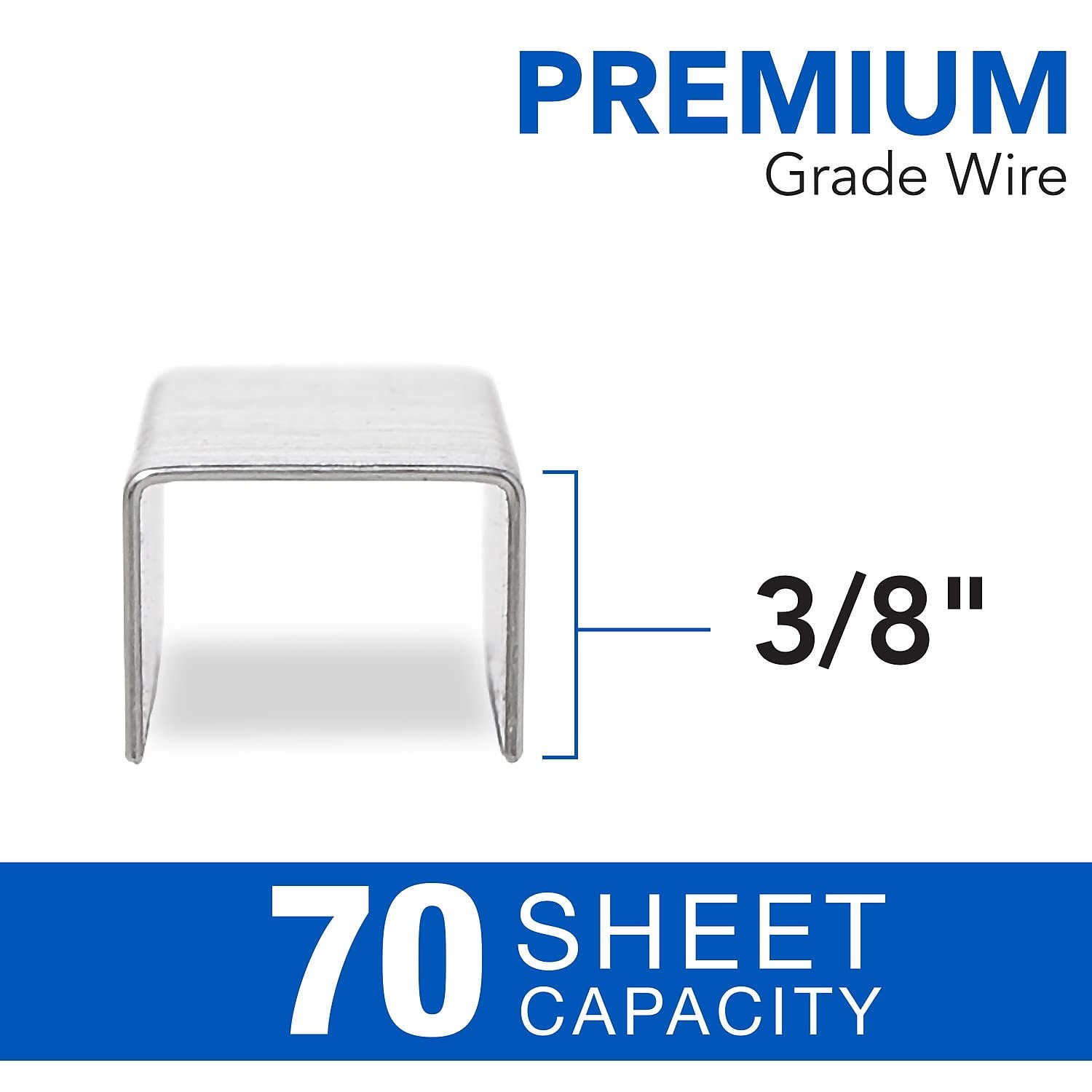 Buy now Swingline Staples, Premium High Capacity for Desktop Staplers, 3/8" Length, 125/Strip, 2500/Box, Jam Free, Optima (35550) at indiglob india