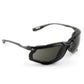 Buy now 3M Safety Glasses, Virtua CCS, ANSI Z87, Anti-Fog, Clear Lens, Blue Frame, Corded Ear Plug Control System, Removable Foam Gasket Gray Lens, Black Frame With Foam Gasket Safety Glasses 1 Count (Pack of 1) at indiglob india
