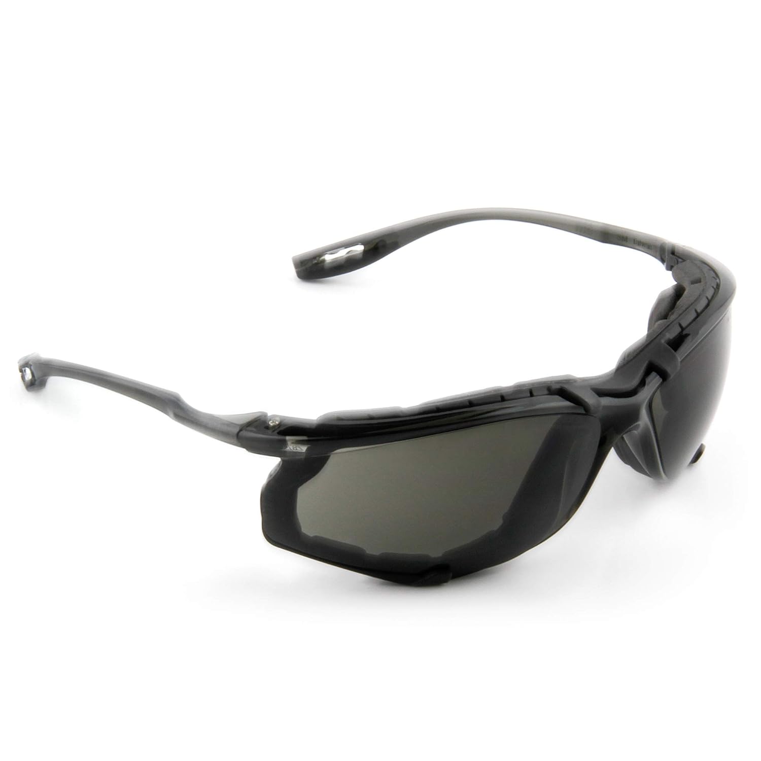 Buy now 3M Safety Glasses, Virtua CCS, ANSI Z87, Anti-Fog, Clear Lens, Blue Frame, Corded Ear Plug Control System, Removable Foam Gasket Gray Lens, Black Frame With Foam Gasket Safety Glasses 1 Count (Pack of 1) at indiglob india
