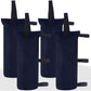 ABCCANOPY Canopy Weights Set of 4-120LBS Sand Bags for Pop up Tent, Weight Bags for Outdoor Gazebo, Trampoline, Pergola, Blue (Without Sand)