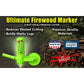 Buy now THE MINGO Ultimate Firewood Measuring Tool - Chainsaw Fire wood Marking Tool With Marking Wheels - Log Paint Marker -Measuring Accessory For Chainsaw - Logging Accessory (Mingo Marker With 16" Wheel) at indiglob india