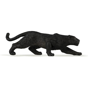Papo - Black Panther Figurine - Wild Cat Toy for Kids Age 3+ - Hand Painted Jungle Predator Model - Realistic Climbing Panther Figure - Plastic Big Cat Animal Toy - 13.5 x 2 x 3.5 cm - 50026