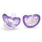 Buy now RaZbaby Jollypop Pacifier for Babies 3 Months and Up, USA Made, Natural Shaped Orthodontic Binky, Lovingly Shared in NICUs & Hospitals Worldwide, Medical-Grade 100% BPA-Free - 2 Pack - Pink Lavender at indiglob india
