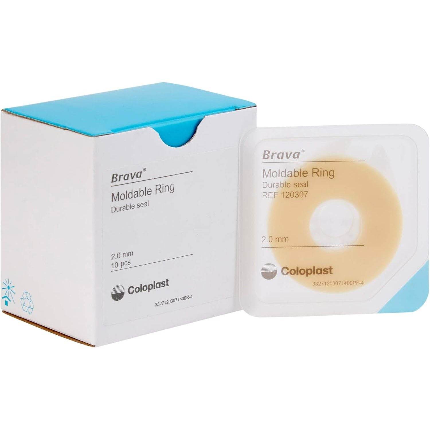 Brava Ostomy Ring 2 mm Thick, Diameter 2 Inch, Moldable 120307, 10 Ct - My Store