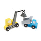 Buy now Melissa & Doug Wooden Construction Site Vehicles with Wooden Storage Tray (8 pcs) at indiglob india