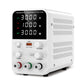 Buy now DC Power Supply Variable, Bench Power Supply with Encoder Adjustment Knob, Output Enable/Disable Button, Adjustable Power Supplies with USB Quick-Charge, Short Circuit Alam (30V 10A Black) at indiglob india