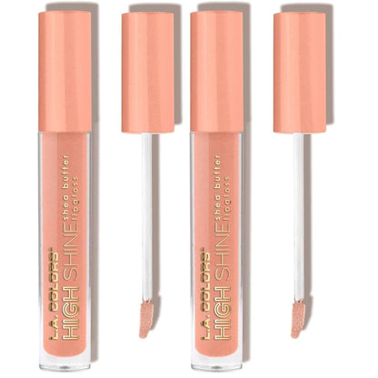 L.A. COLORS High Shine Lipgloss, Clear CLG932