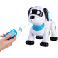 yiman Remote Control Robot Dog Toy – Programmable Smart Robot Dog for Kids 3+, Interactive Dancing & Sound, RC Stunt Robot Toys with LED Eyes, Electronic Pet Toy Dog for Boys & Girls Gifts (Blue)