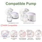 Replacement Parts Compatible with Avent Comfort Pump, Valve, Diaphragm for Single and Double Electric Pumps; Made by Maymom