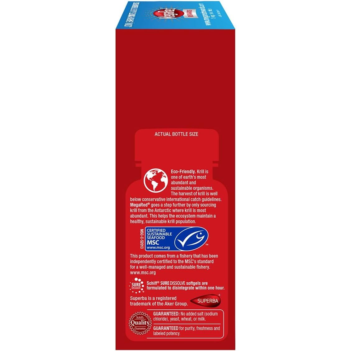 Buy now MegaRed 353mg Omega-3 Krill Oil Joint Care Supplement with EPA/DHA Fatty Acids, Antioxidants, Hyaluronic Acid, No Fishy Burp Aftertaste as with Fish Oil, 60 Count Softgels at indiglob india