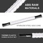 Buy now Muscle Roller Massage Roller Stick- Deep Tissue Fascia Blaster for Myofascial Pain Relief, Lymphatic Drainage & Body Sculpting, Handheld Physical Therapy & Recovery Tool (Black White-24 inch) at indiglob india