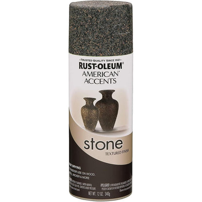 Rust-Oleum 7995830 Stone Creations Spray, 12 oz, Pebble