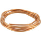 uxcell Refrigeration Tubing, 1/16" OD x 1/32" ID x 6.5 Ft Soft Coil Copper Tubing