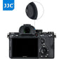 2 Pack Camera Eyecup Eye Cup Eyepiece Spare Replacement for Sony A9II A7RIV A7RIII A7III A7RII A7SII A7II A7R A7S A7 A9 A99II A58, Replaces Sony FDA-EP18 FDA-EP16 FDA-EP15